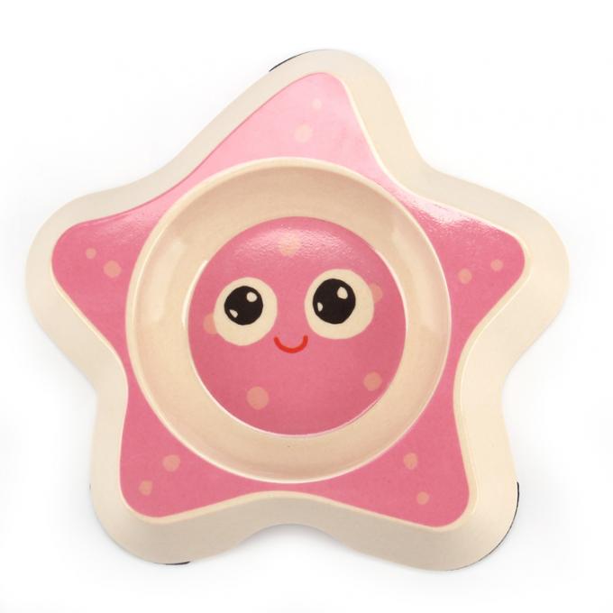 Makanan Air Pet Cute Memberi Makan Bamboo Dog Bowl 2