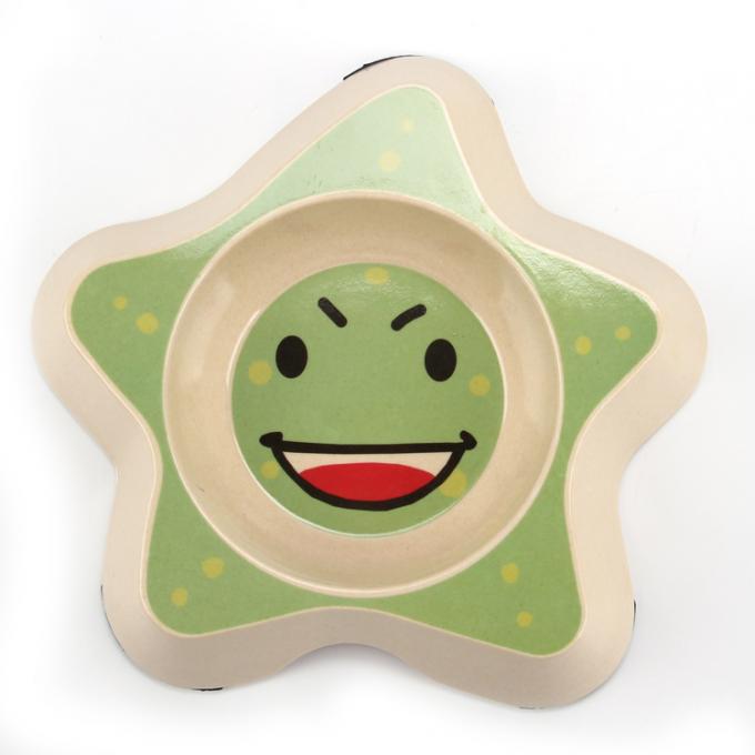 Makanan Air Pet Cute Memberi Makan Bamboo Dog Bowl 1