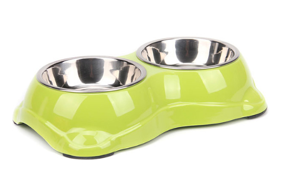 Pemasok Pabrik Berkualitas Tinggi Double Pet Water&Food Bowl 0