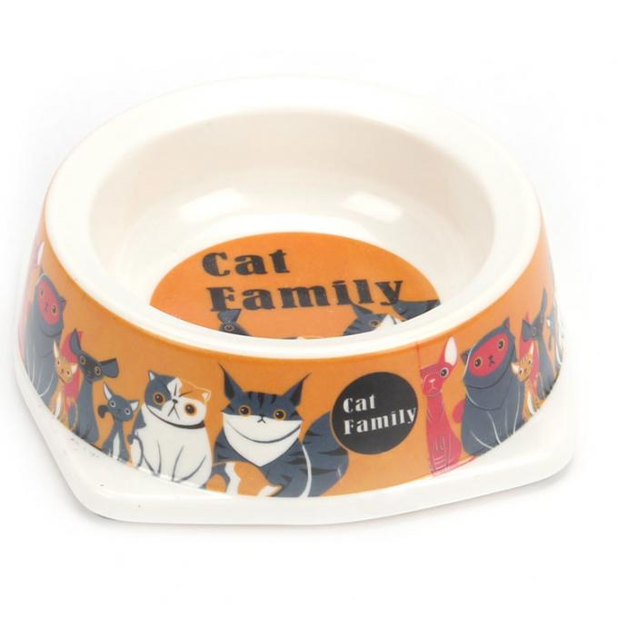 Anti Ant Pet Bowl untuk Anjing Kucing Bulat Plastik Air Makanan Feeder Piring Waterer 2