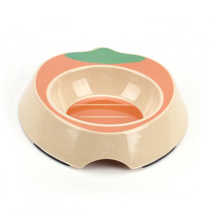 Personalize Bambu Serat Pet Bowl Makanan Air Grosir Dog Bowl 1