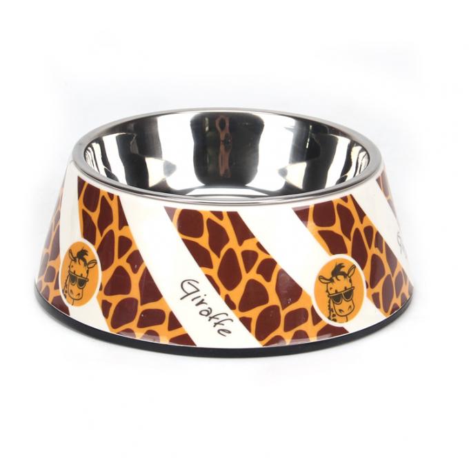 Pet Food Bowl Stainless Steel Dog Bowl untuk Makan Makanan 3