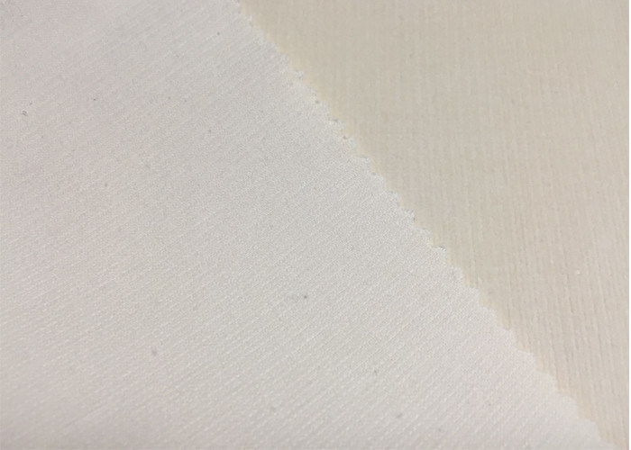 Putih / Beige Nyaman Stretch Corduroy Kain High End Pakaian Kain