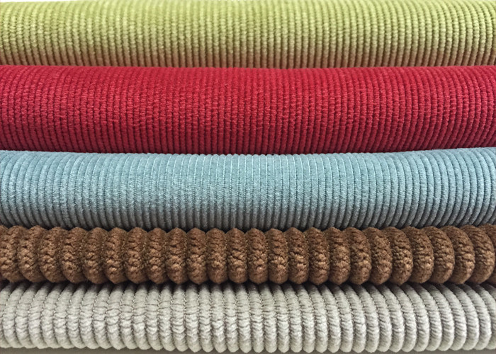 Kain Nyloy Corduroy Pakaian Stretch Kain Corduroy Hijau Biru Biru