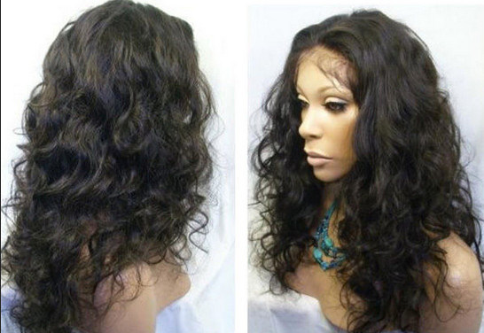 100 Virgin Indian ekstensi rambut manusia yang tidak diproses, Body Wave Human Hair Tangle Free OEM
