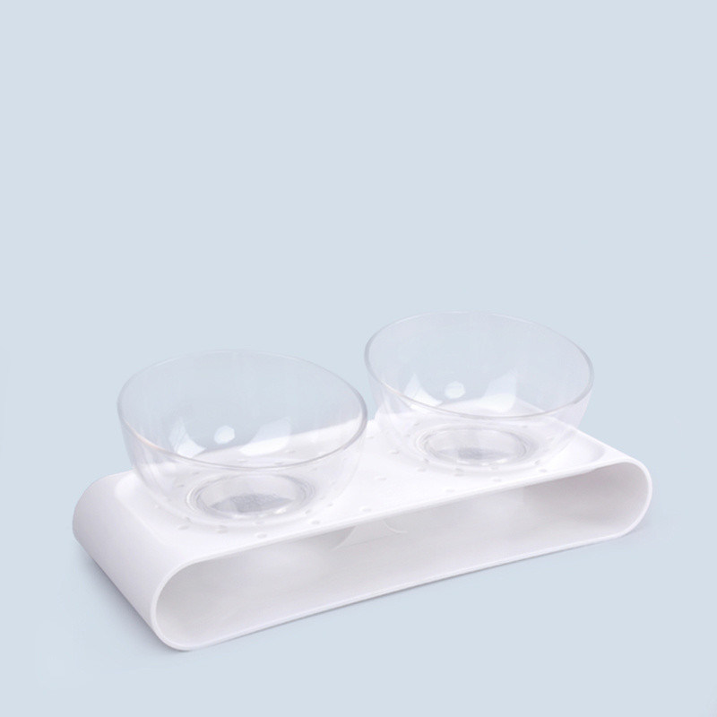 Tumbuh Pet Feeder Bowl dengan Stand Sempurna untuk Kucing dan Anjing Kecil Food Feeding Bowl