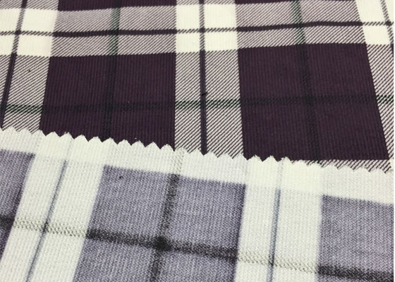 100% Katun Ribstop Strip 21w Stretch Corduroy Kain