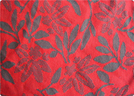 Ringan merah Jacquard gaun Kain Pakaian Kain By The Yard