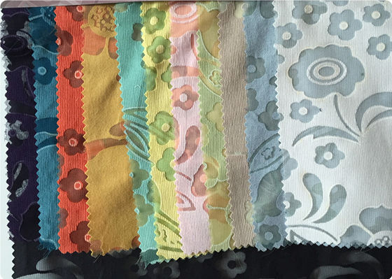 Pakaian / sofa / kemeja Kain cetak khusus Kain pakaian bunga