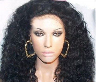 5A Ekstensi Remy Indian Rambut Tidak Diproses 12''- 32'', Hitam Alami