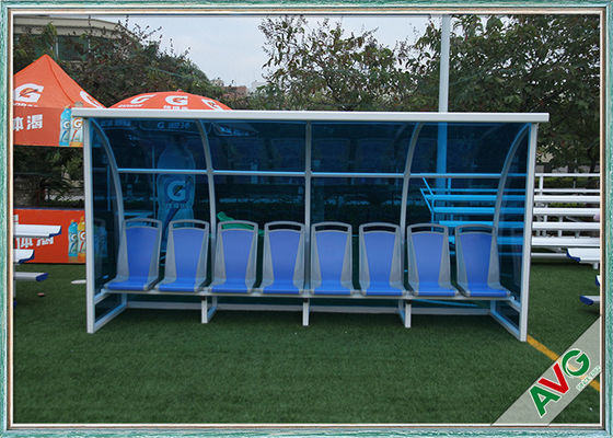 OEM Peralatan Lapangan Sepak Bola Portable Football Substitute Bench Untuk Vip Seats test123