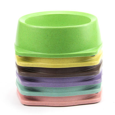 Bahan yang sangat baik Bamboo Tiga Ukuran Pet Salad Bowl