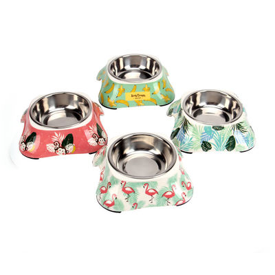 Colorful Stainless Steel Pet Food Bowl dengan desain terbaru
