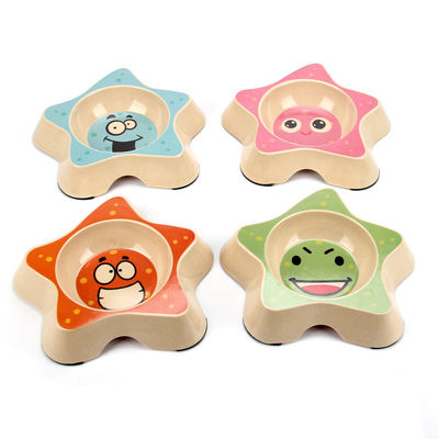 Grosir Makanan Anjing Bambu Serat Pet Bowl