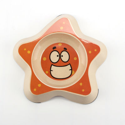 Makanan Air Pet Cute Memberi Makan Bamboo Dog Bowl