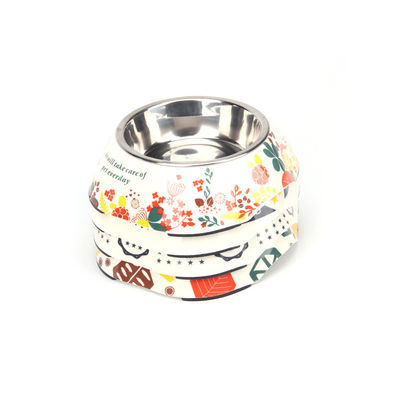 Grosir Melamin dan Stainless Steel Pet Dog Bowl