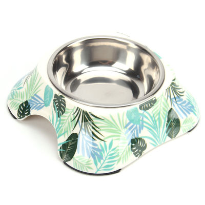 Desain Baru 180ml Grosir Melamin Pet Food Bowl dengan Empat Warna