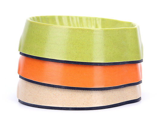 Bahan yang sangat baik Produk panas Bambu Dog & Cat Feeder Food Bowl