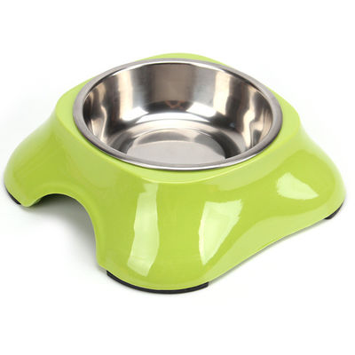 Grosir Baru Disesuaikan Cute Stainless Steel Pet Dog Bowl