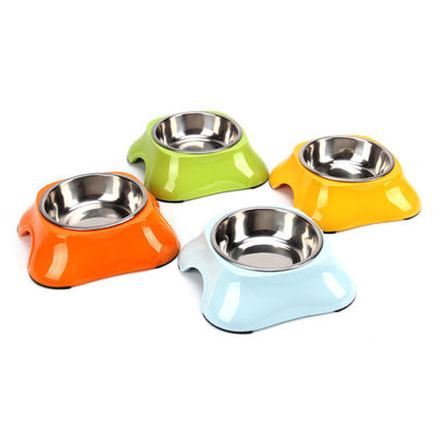 Grosir Stainless Steel Pet Cat Dog Food Bowl